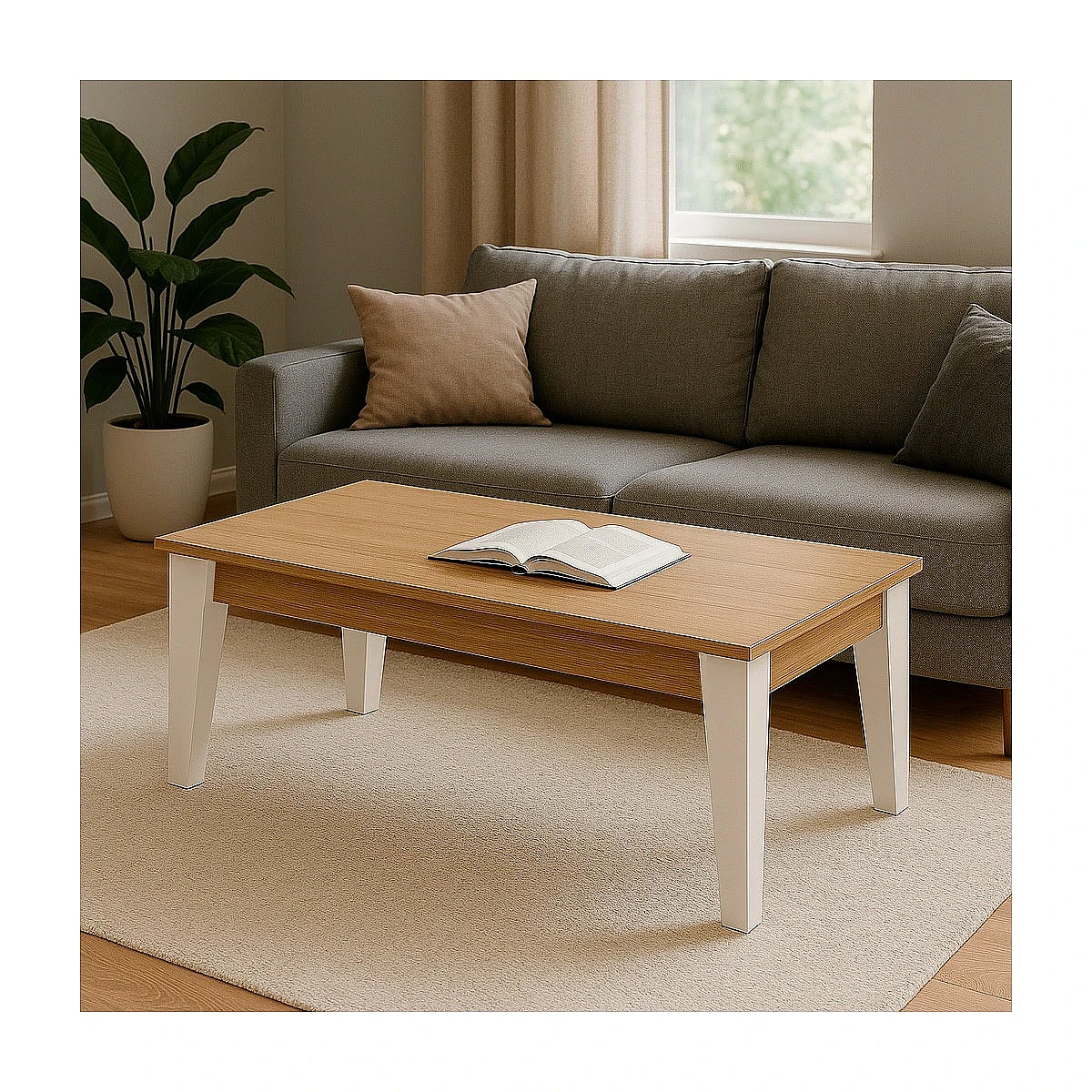 Mesa centro elevable 43