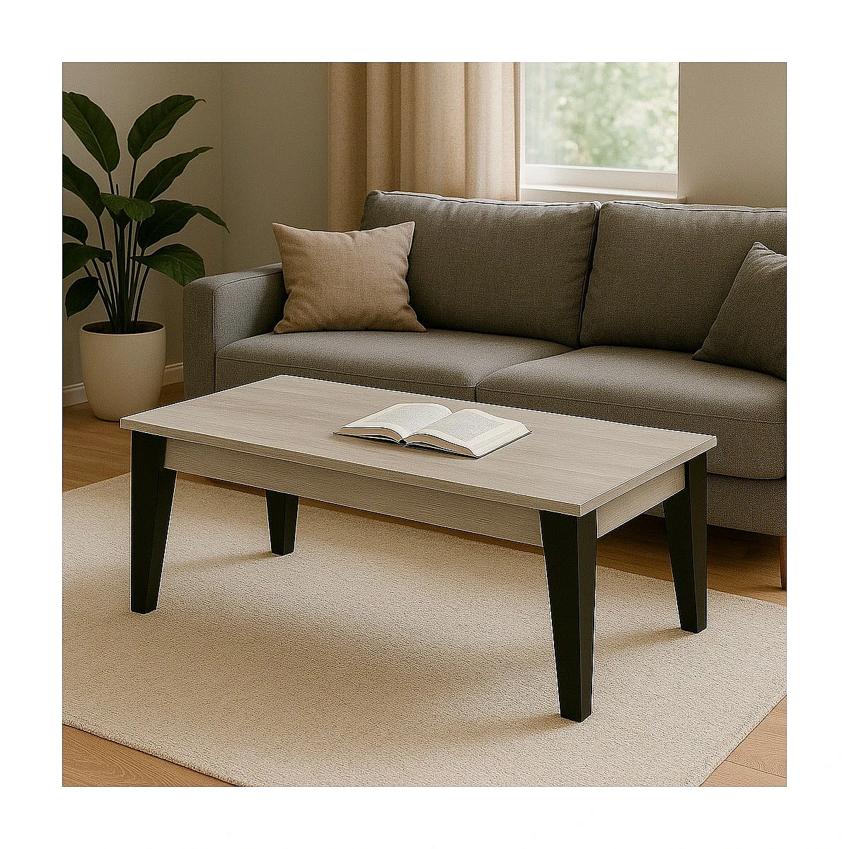 Mesa centro elevable 43