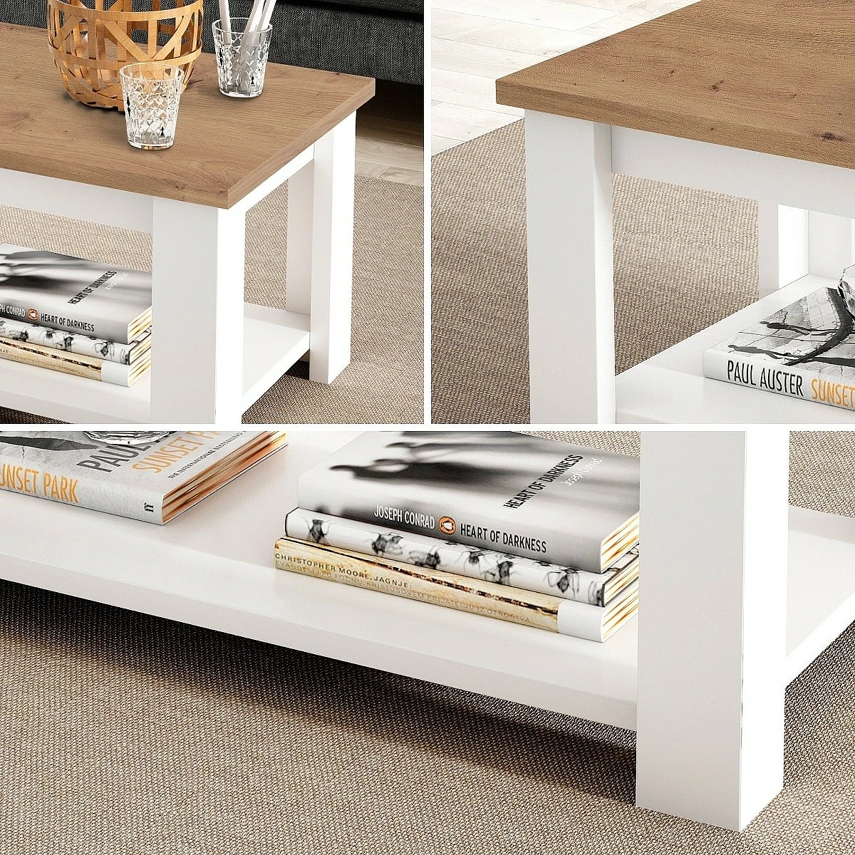 Mesa centro elevable 20