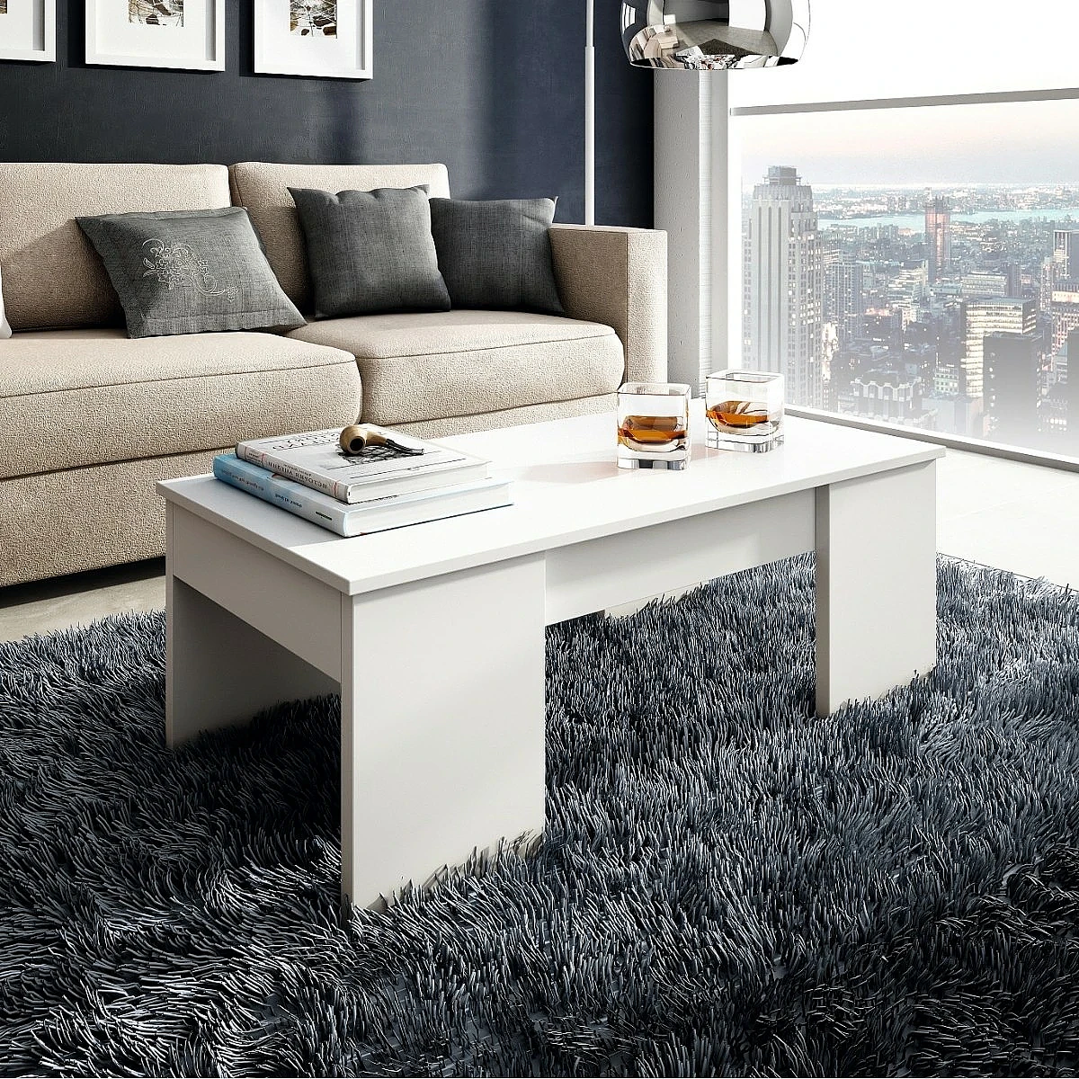 Mesa centro elevable 1049