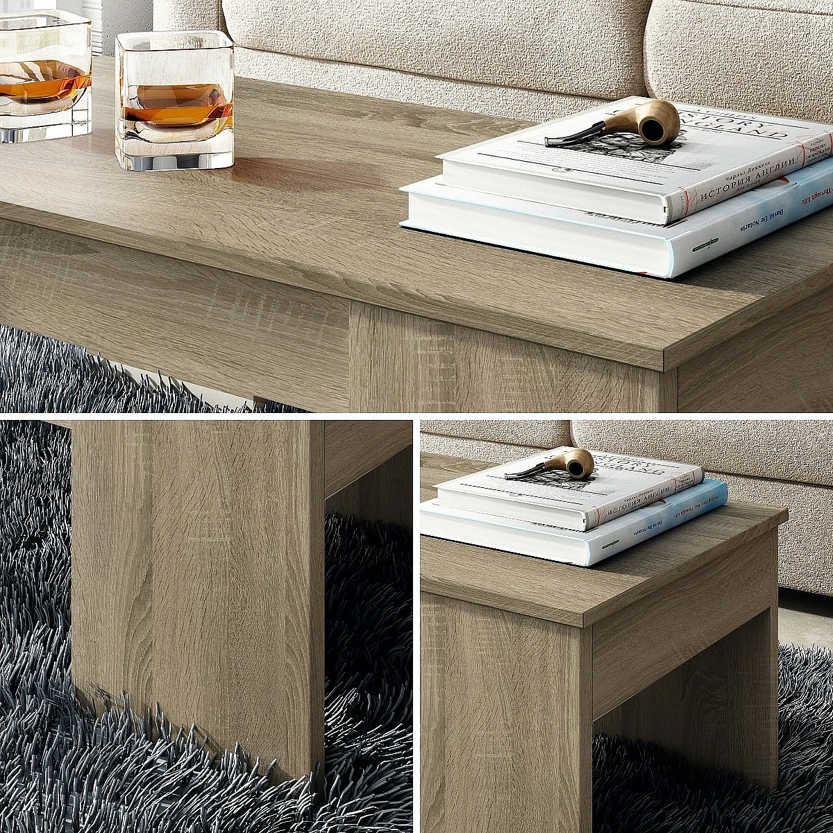 Mesa centro elevable 1049