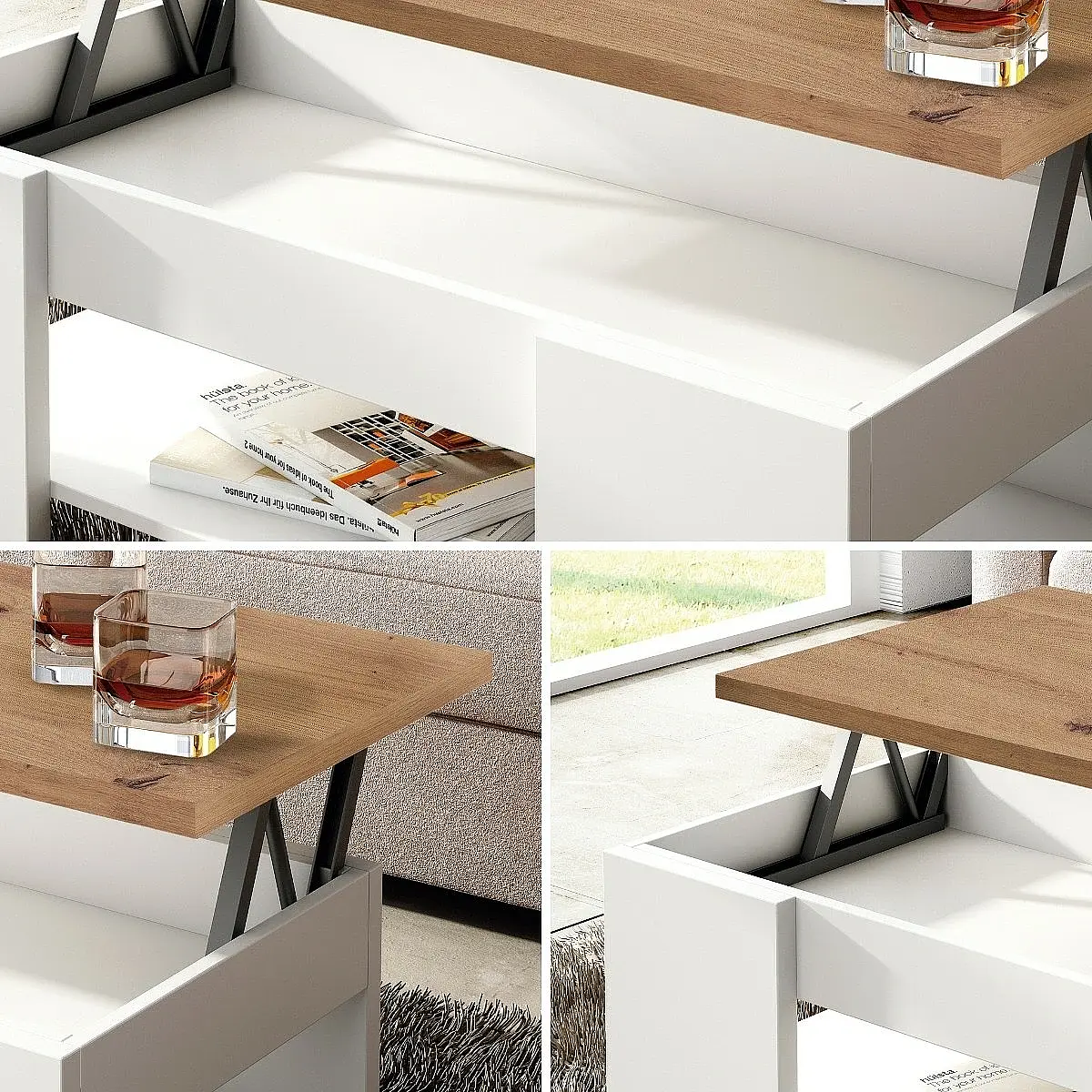 Mesa centro elevable 103