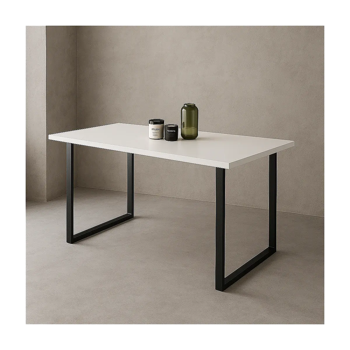 Mesa comedor 228 patas negras