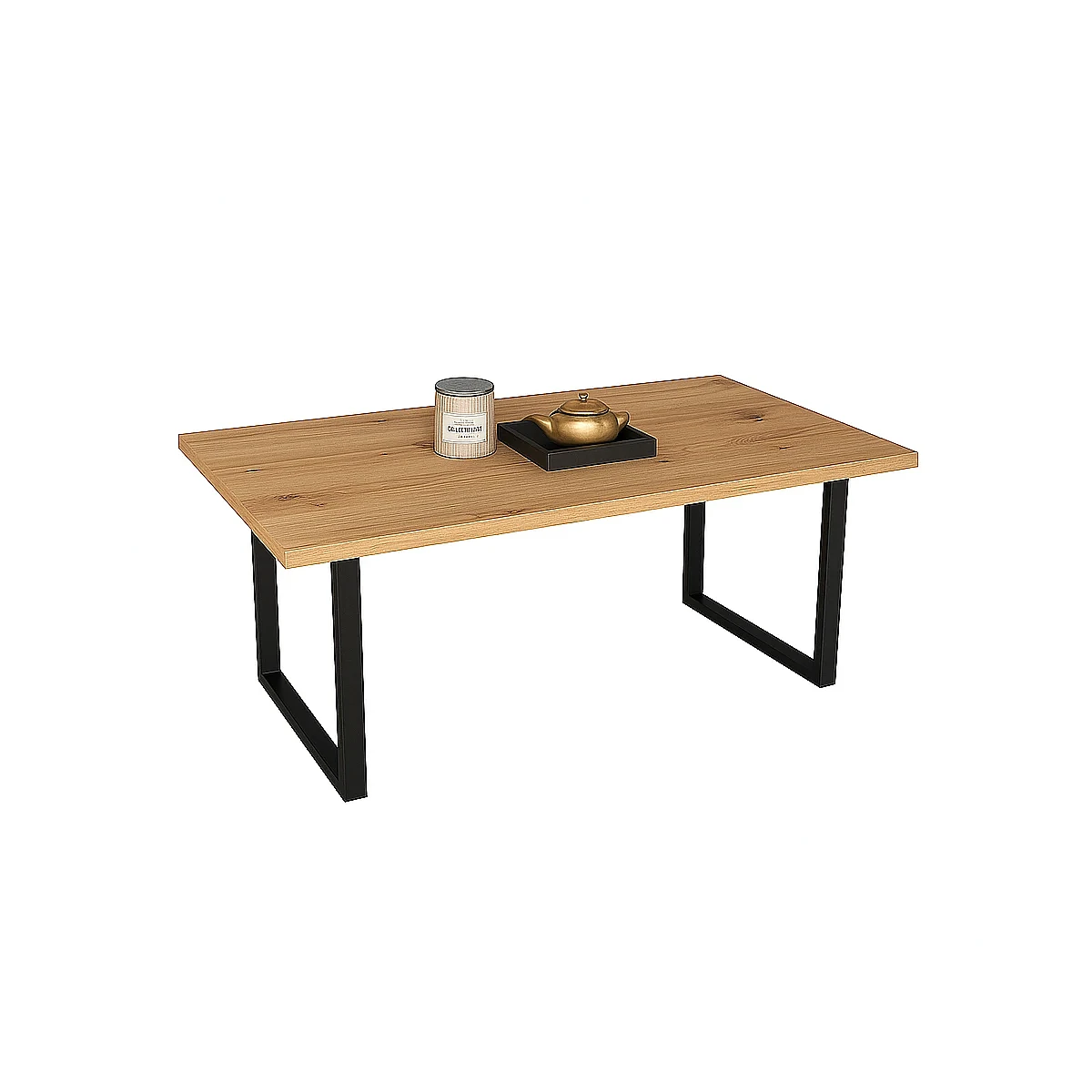 Mesa centro 229 patas negras