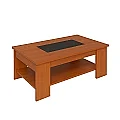 Mesa centro elevable 1092 con cristales