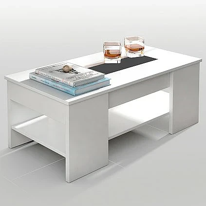 Mesa centro elevable 1092 con cristales