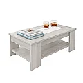 Mesa centro elevable 1092 con cristales