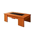 Mesa centro elevable 1091 con cristal