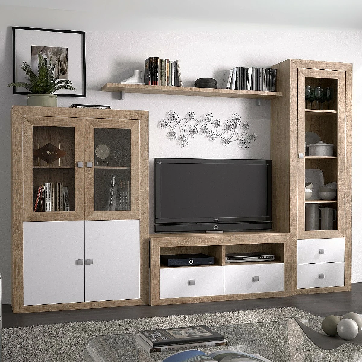 Conjunto salón completo Praga 280cm 60