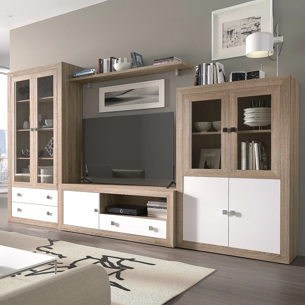 Conjunto salón completo Praga 340cm 76