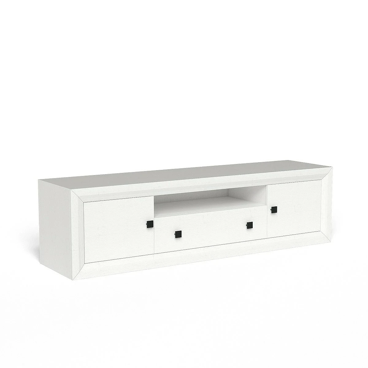 BAJO TV 2 PUERTAS Y  1 CAJON 167 CM  MOD.PRAGA