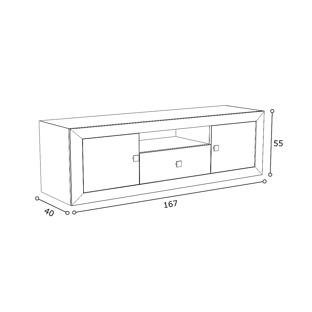 Conjunto salón completo Praga 327cm 74