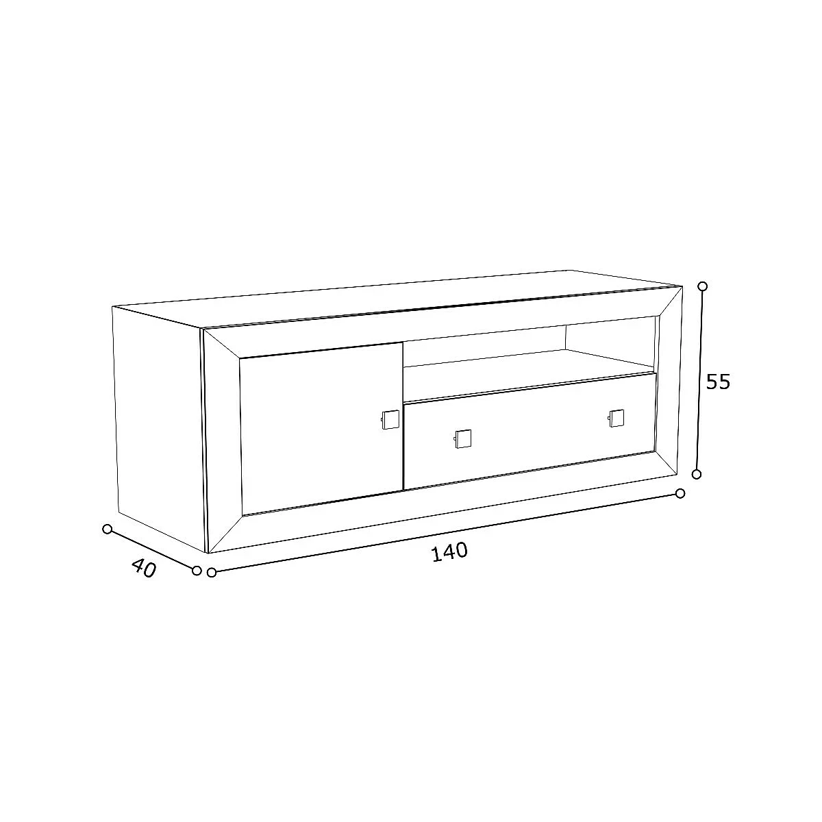 Conjunto salón completo Praga 340cm 76