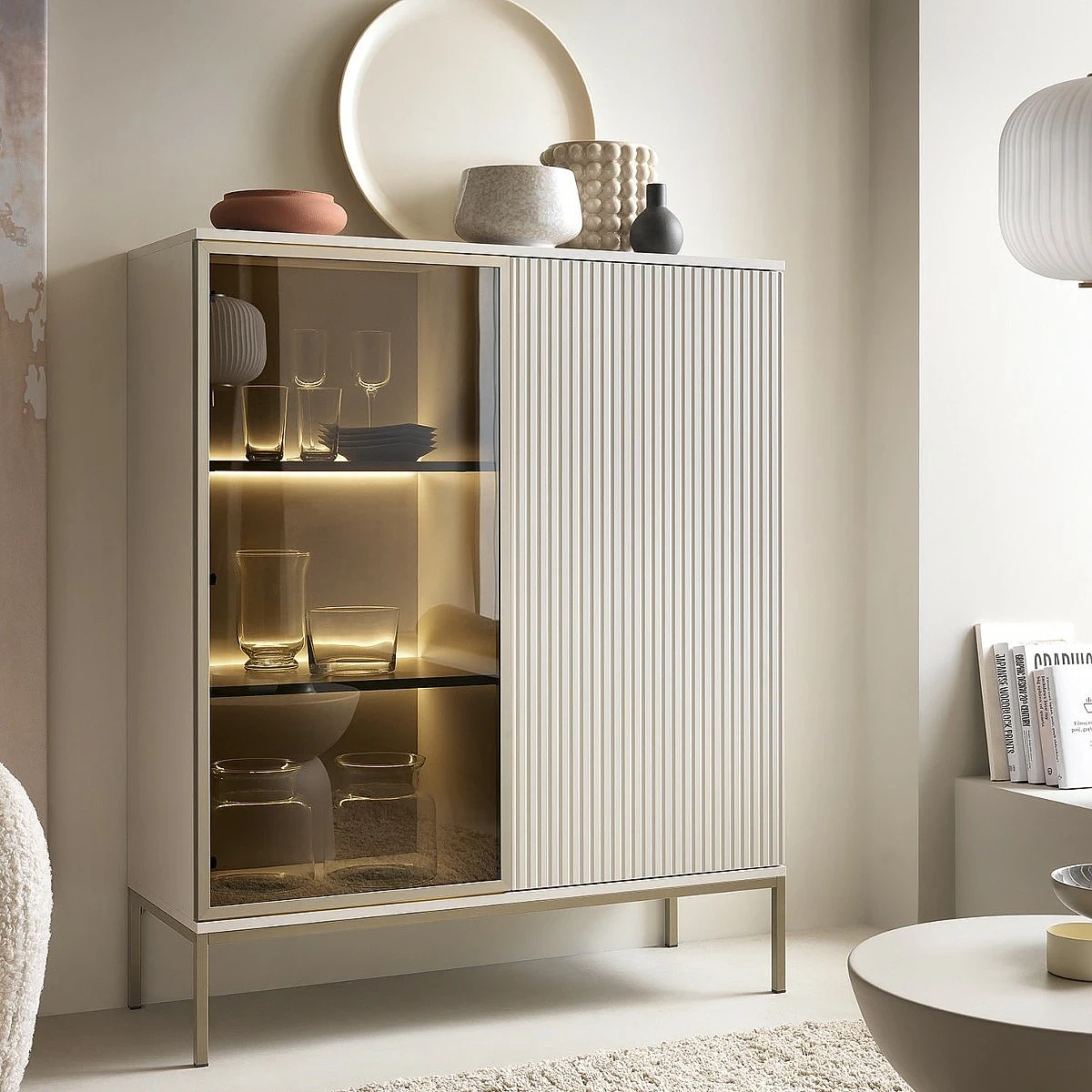 Vitrina 2/P Sensse con led