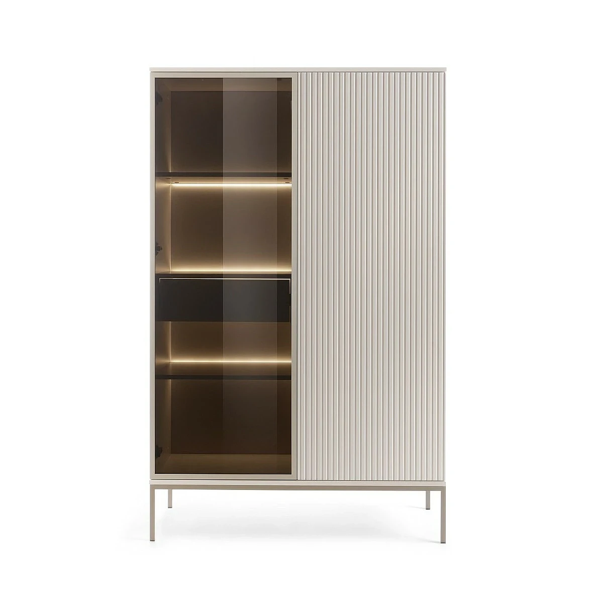 Vitrina 2/P + 1/C Sensse con led