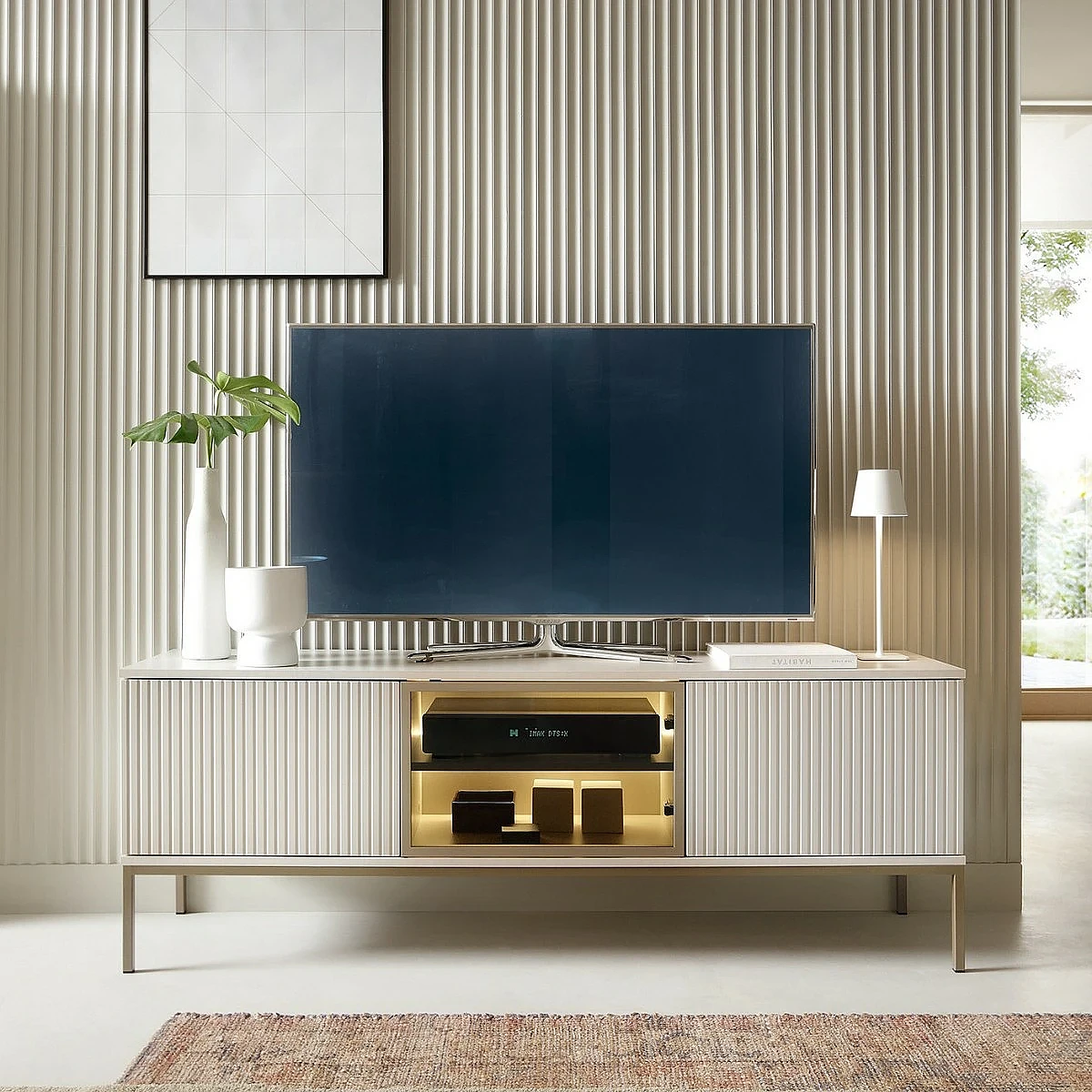 Bajo tv 3/P Sensse con led