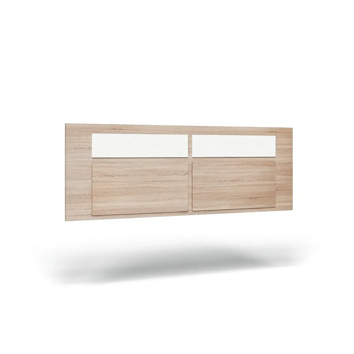 CABECERO LISBOA 135/150 CON PLAFONES COLOR PIZARRA