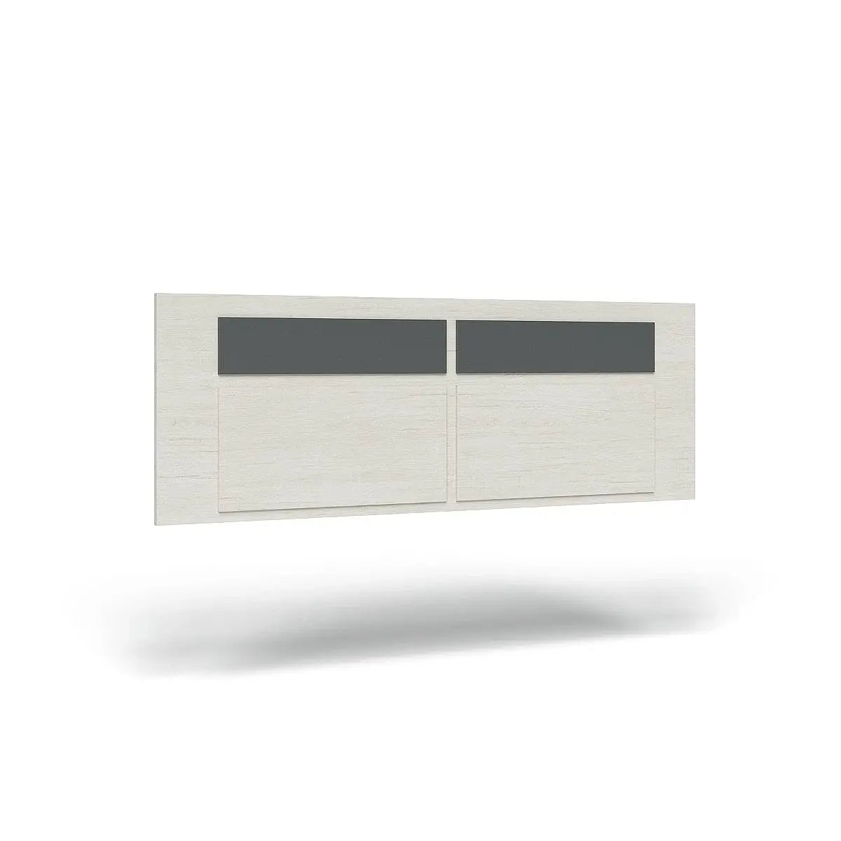 CABECERO LISBOA 135/150 CON PLAFONES COLOR PIZARRA