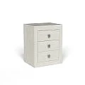 Dormitorio Completo Praga cabecero 2 mesitas + comoda y espejo
