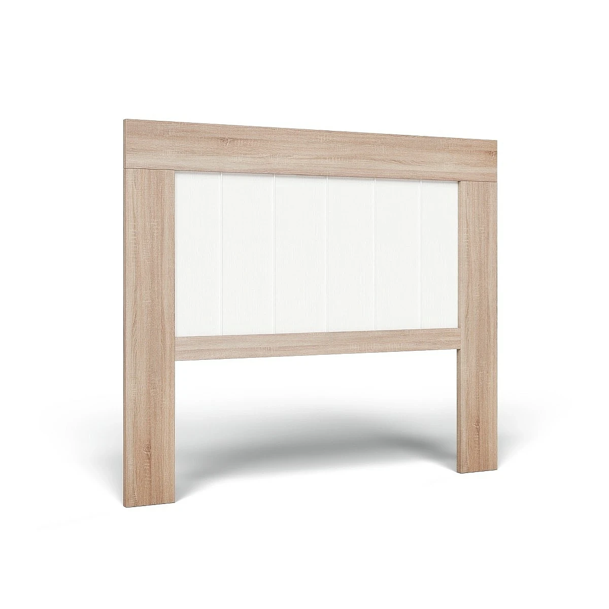 Dormitorio Completo Atenas cabecero + 2 mesitas + comoda y espejo