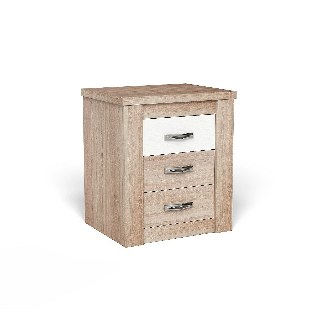 Dormitorio Completo Lima cabecero + 2 mesitas + comoda y espejo