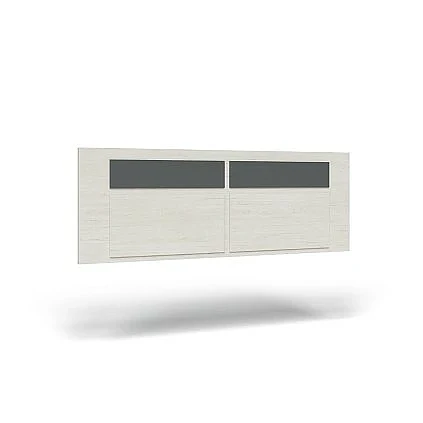 Dormitorio completo Lisboa con cabecero, 2 mesitas, sinfonier y espejo