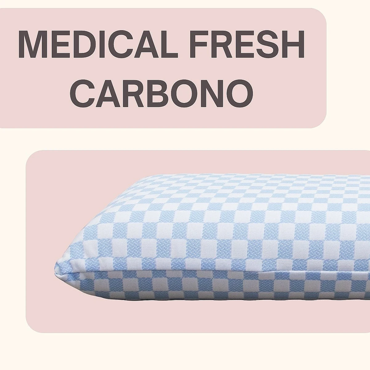 ALMOHADA MEDICAL FRESH CARBONO