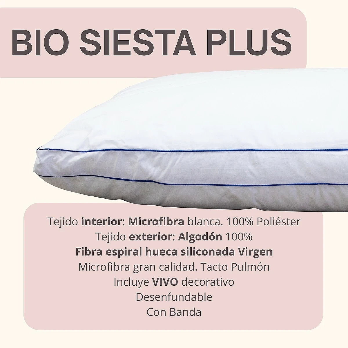 Almohada Bio-Siesta Plus