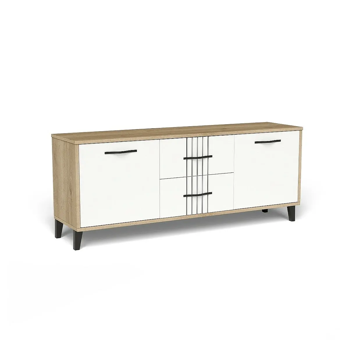 Mueble televisión Mod.DAKOTA  2 Puertas y 2 Cajones 160 cm.