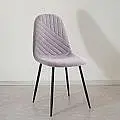 Silla Viena tapizada en tela resistente al agua