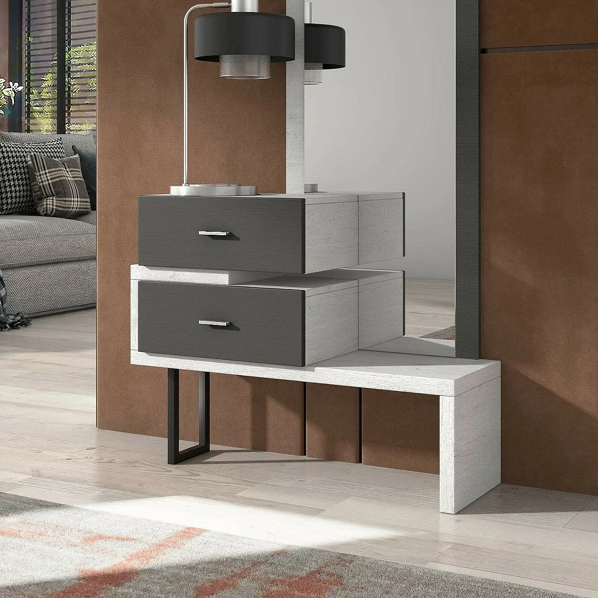 MUEBLE RECIBIDOR 2 CAJONES VA1007