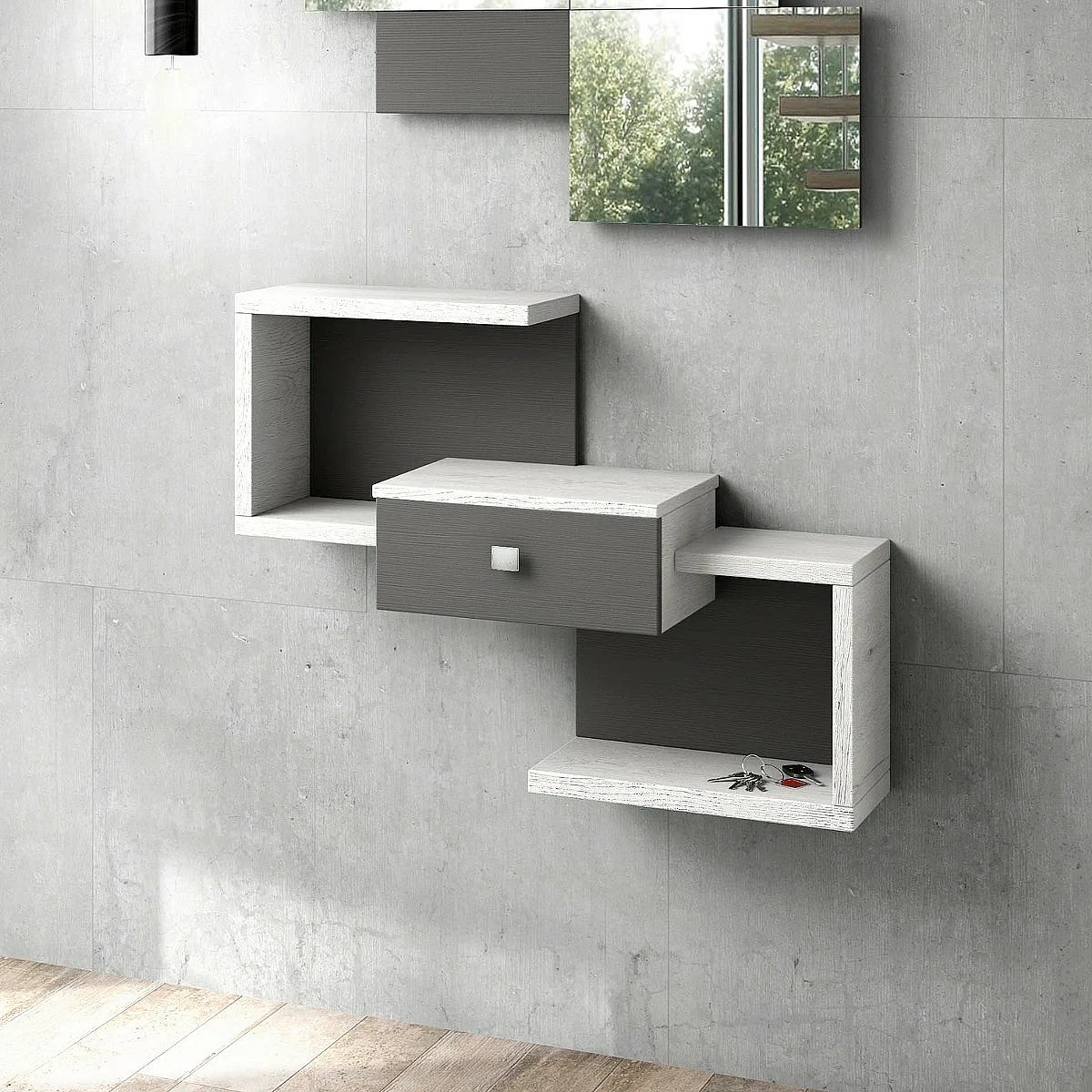 Mueble recibidor un cajon VA1008