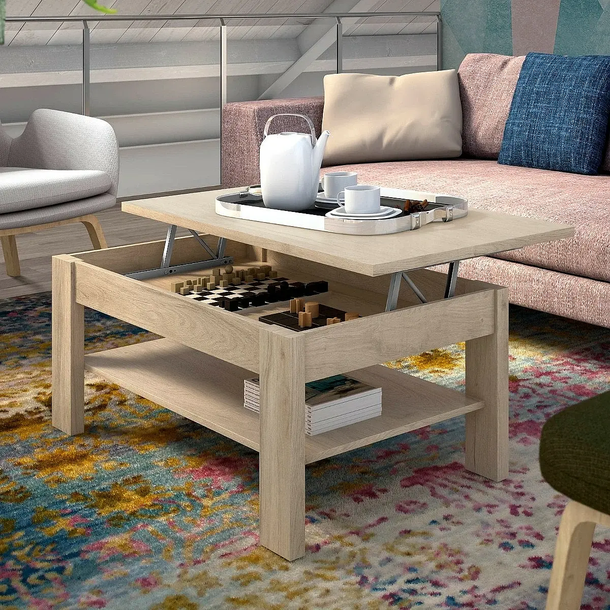 Mesa centro elevable VA3006