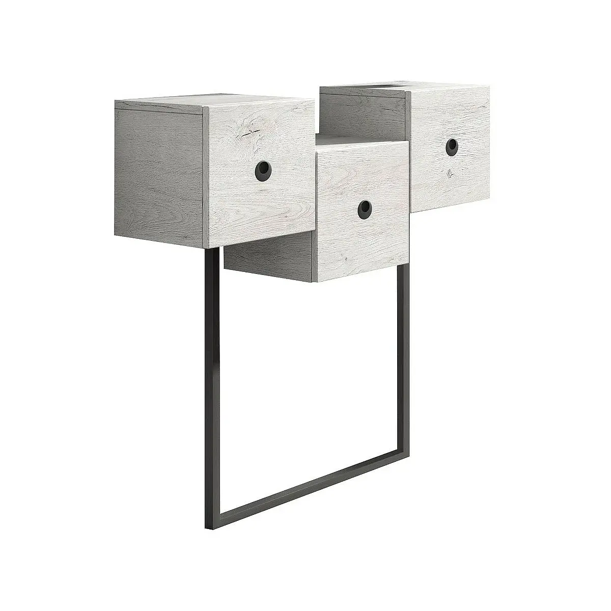 Conjunto recibidor y espejo 107