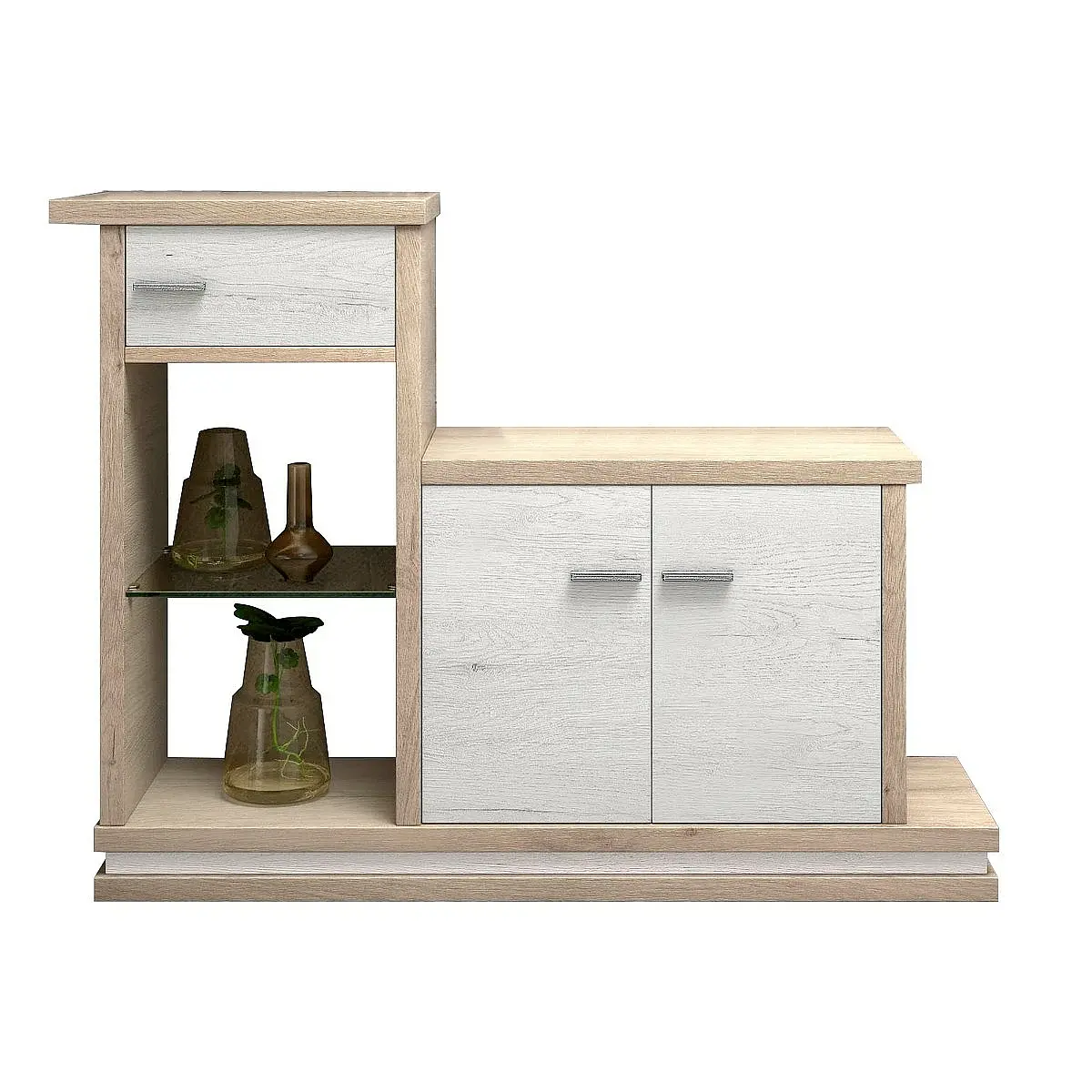 Conjunto recibidor y espejo 109