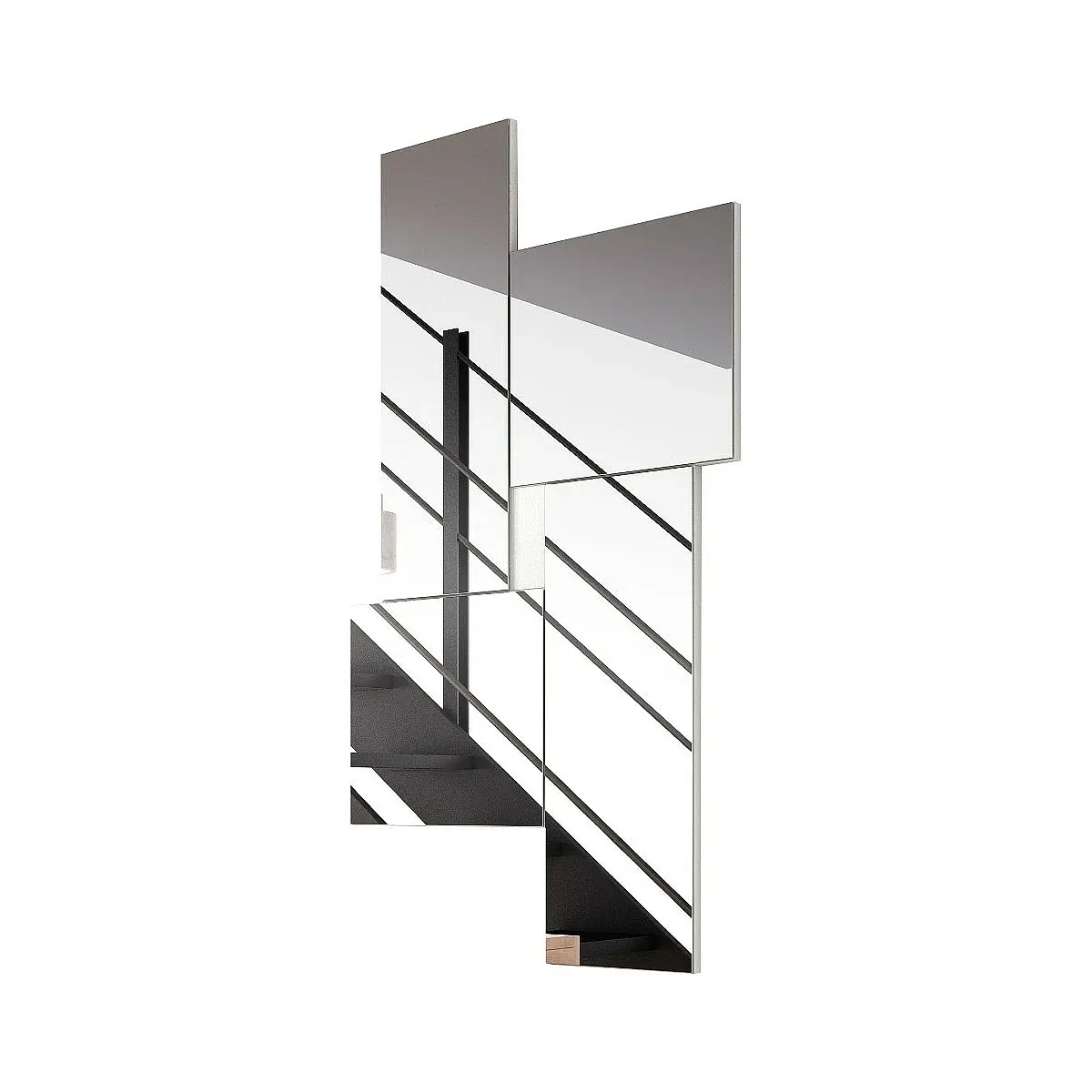 Conjunto recibidor y espejo 112