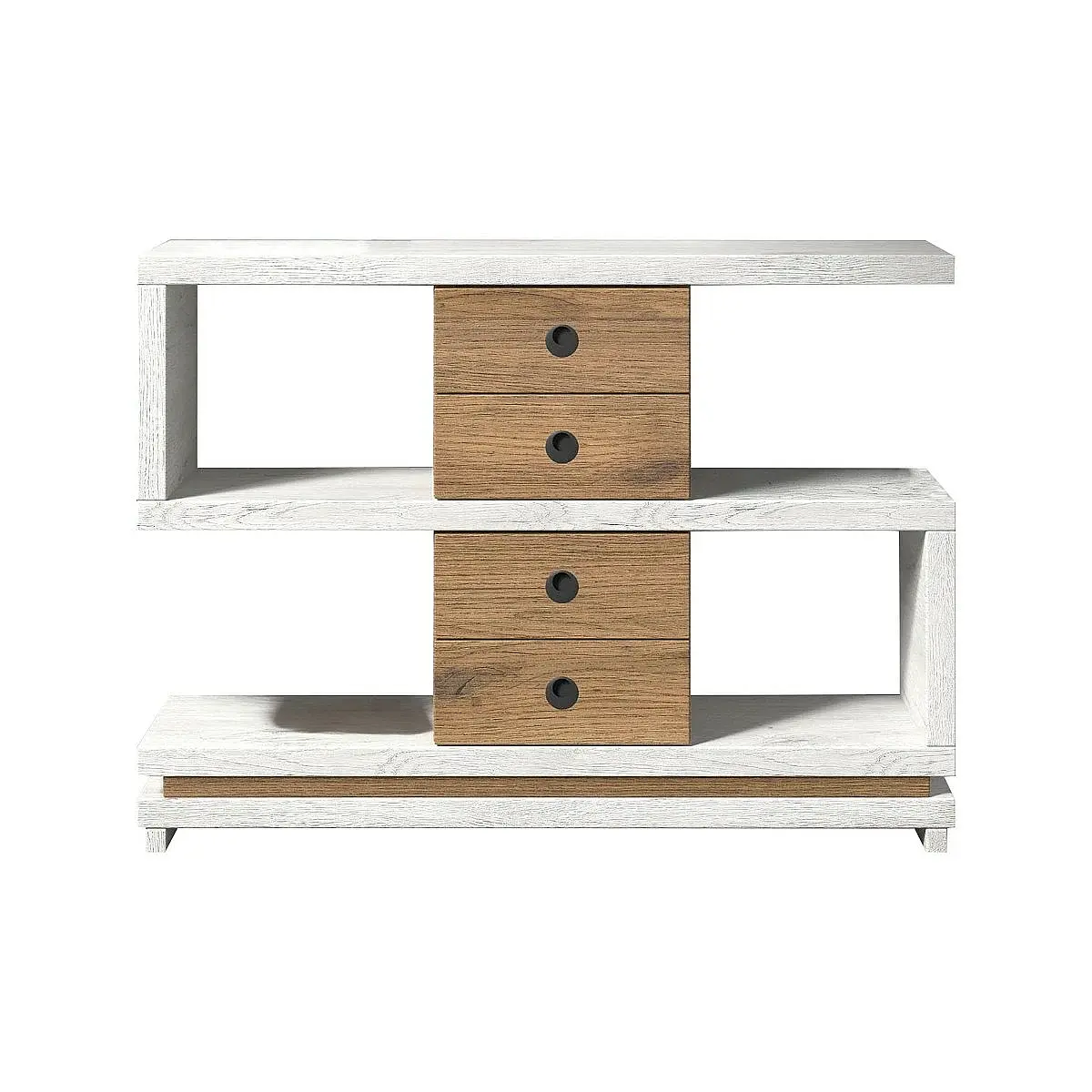 Conjunto recibidor y espejo 114