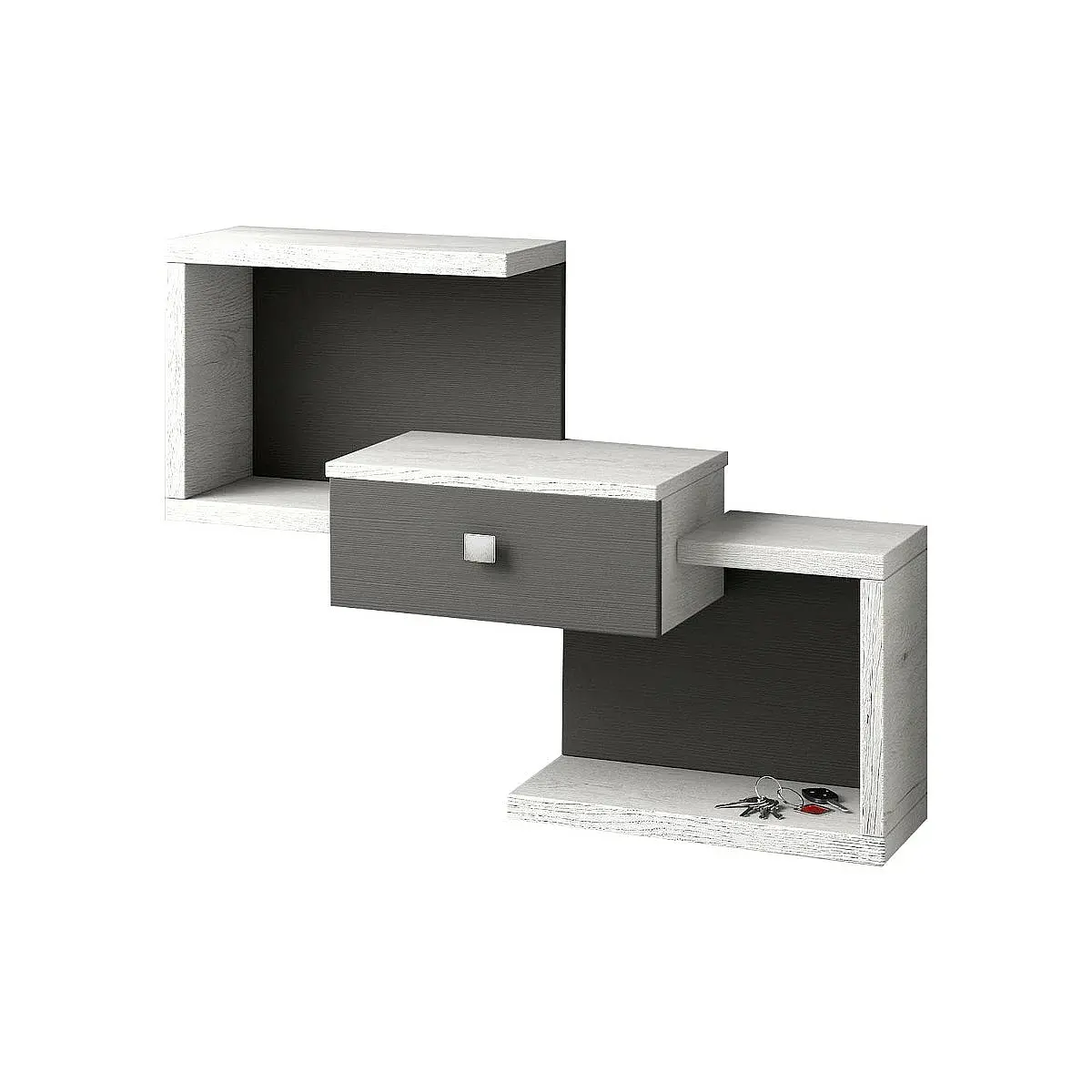 Conjunto recibidor y espejo 123