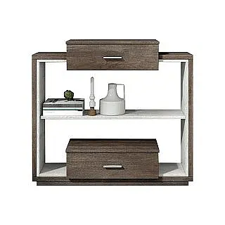 Conjunto recibidor y espejo 128