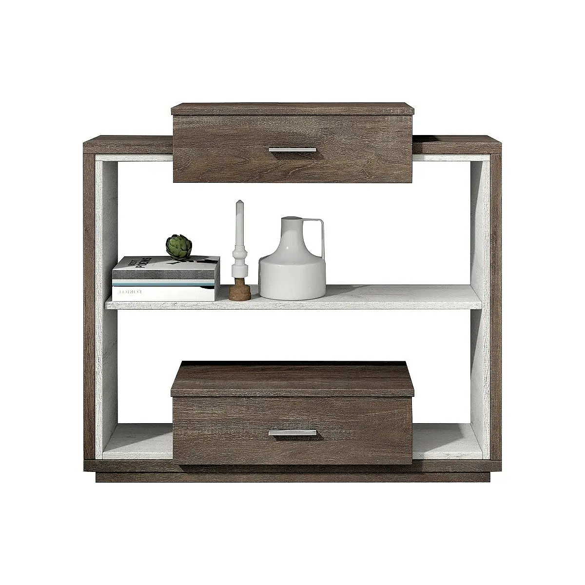 Conjunto recibidor y espejo 128