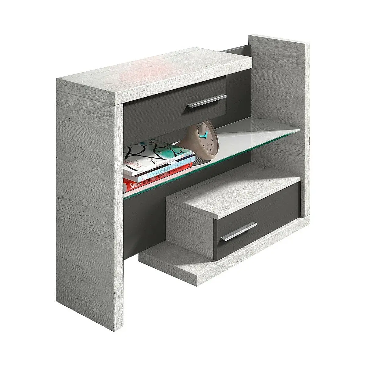 Conjunto recibidor y espejo 129