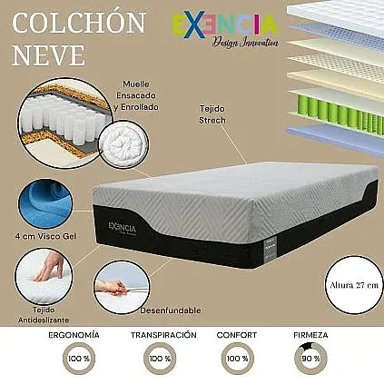 Colchón Neve roller muelle ensacado
