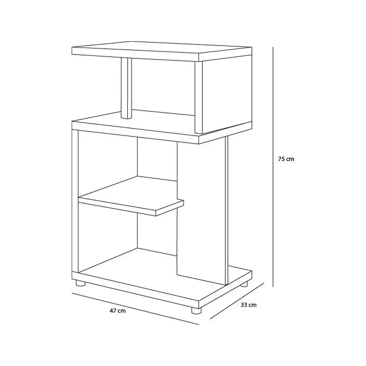 Mesita Auxiliar 1028