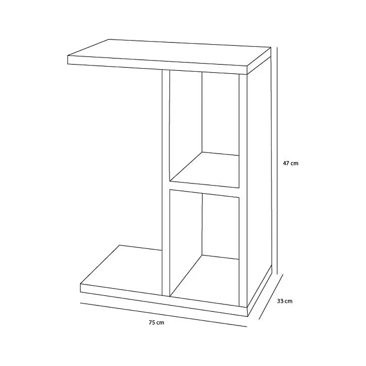 MESITA AUXILIAR MOD.N1073