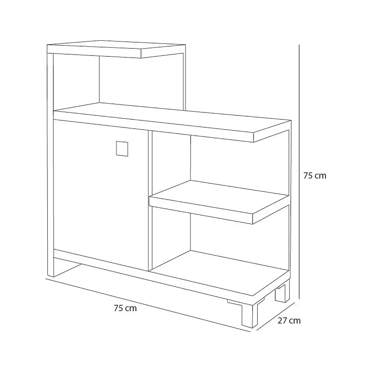 Consola 15-3 cambrian blanco