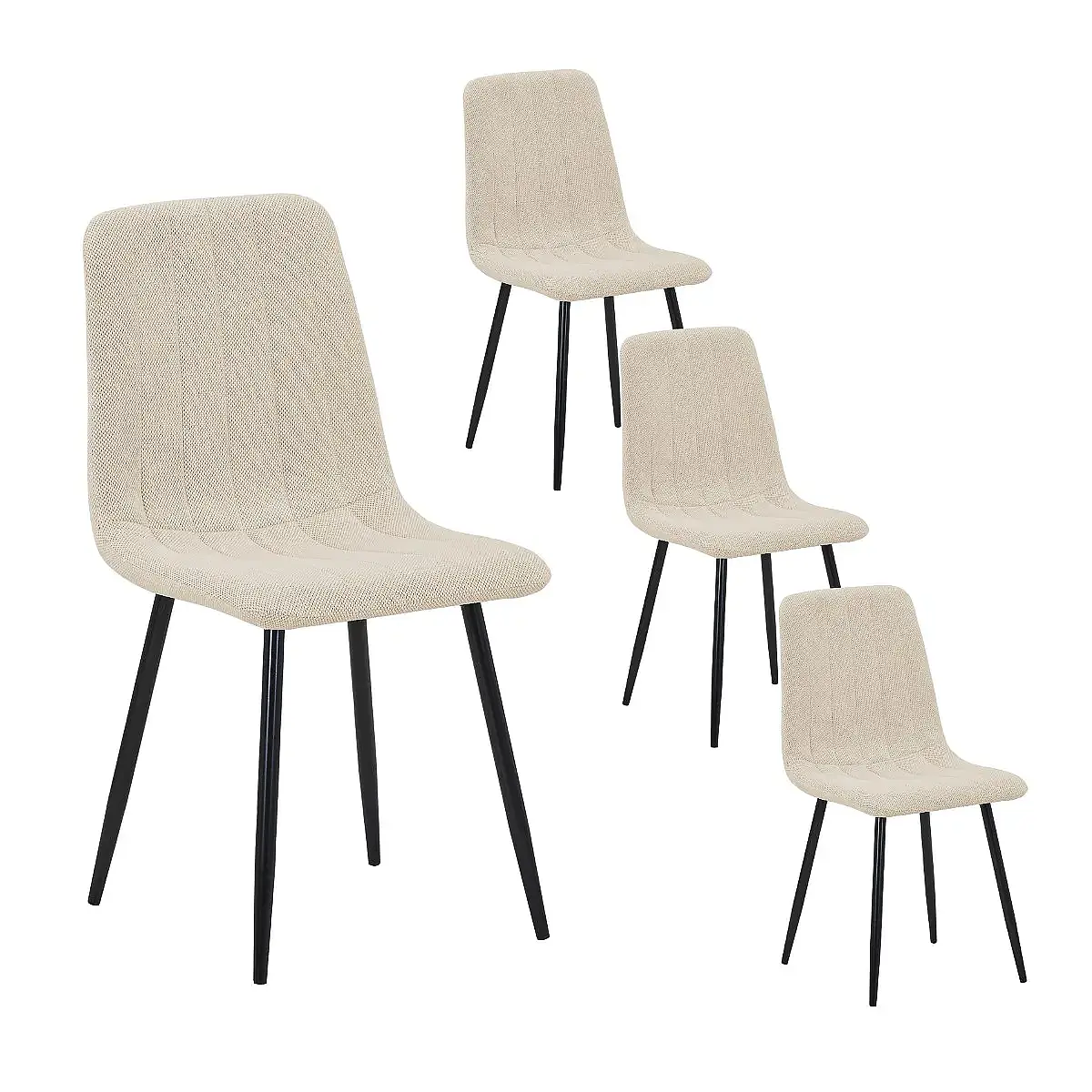 Pack 4 sillas Yennifer