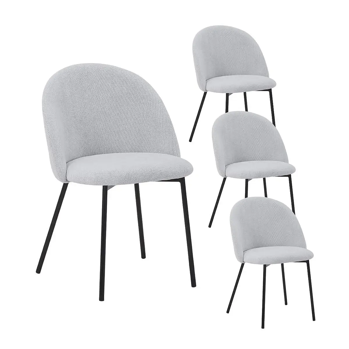 Pack 4 sillas Kristina