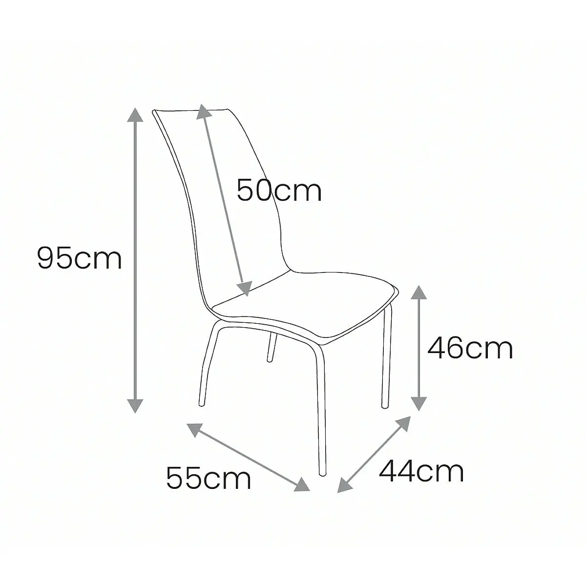 Pack 4 sillas Victoria