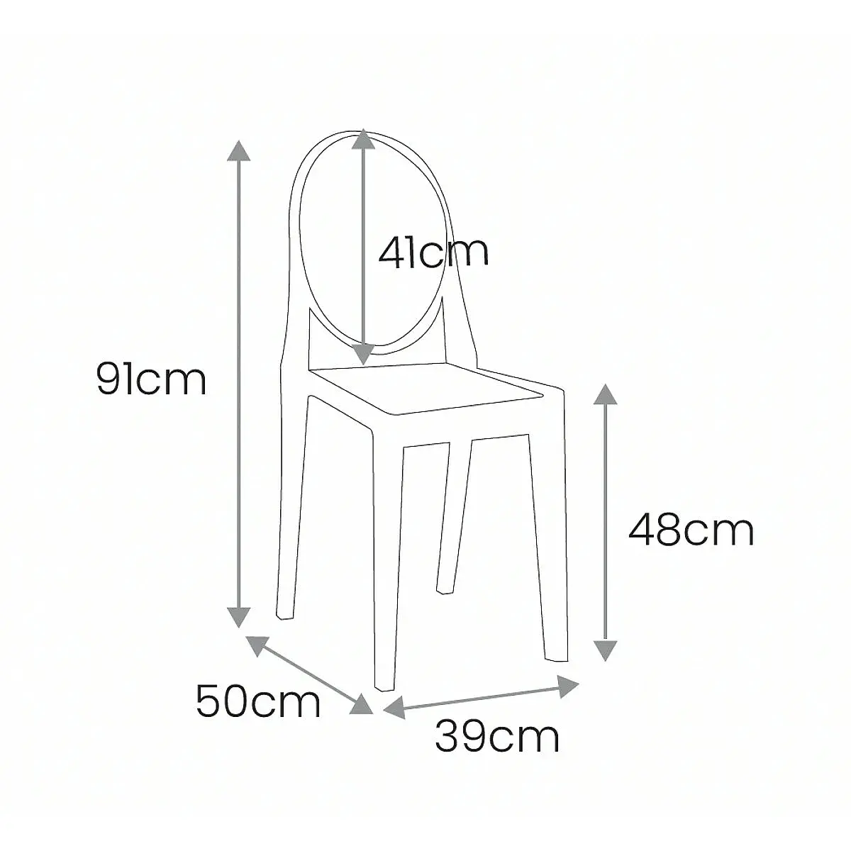 Pack 4 sillas Atenea