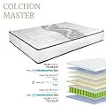 Pack canape madera + colchón Master